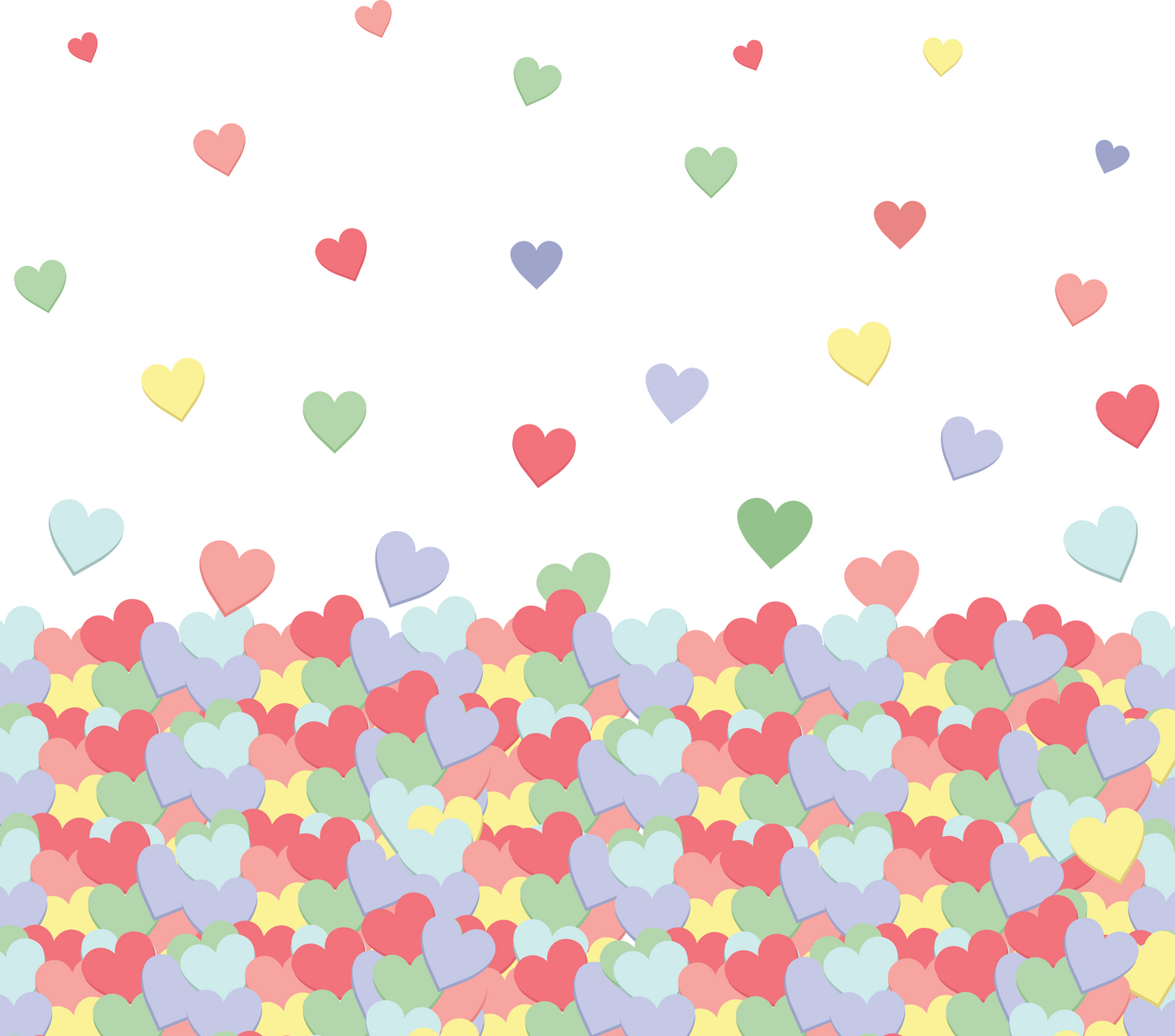 Colorful Heart Valentine