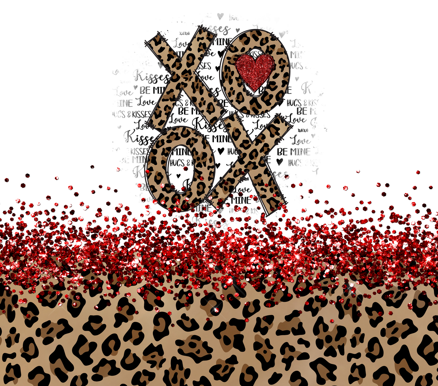 Leopard XOXO Valentine