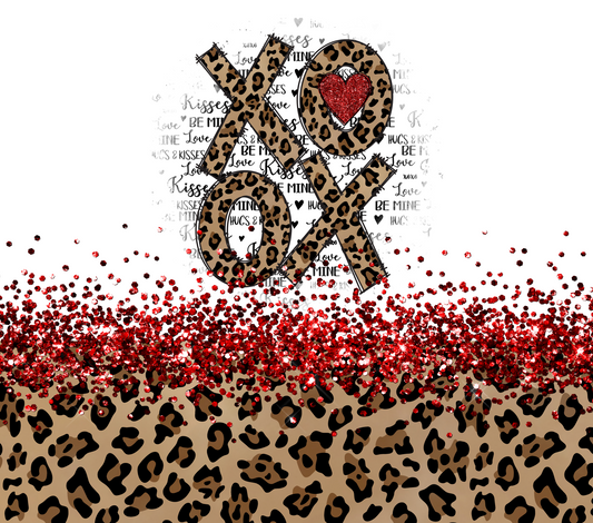 Leopard XOXO Valentine