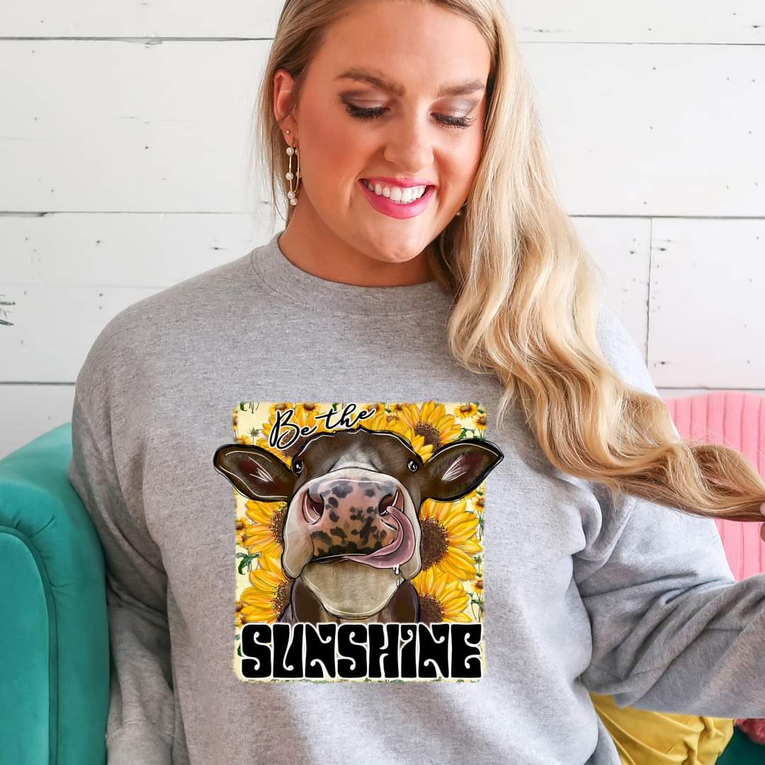 Sunshine cow