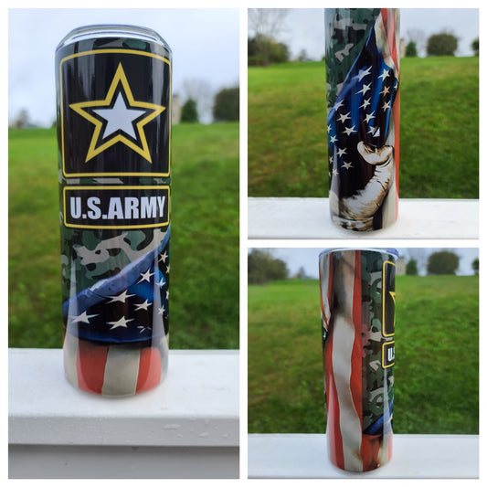 US ARMY 20oz tumbler