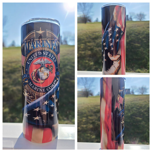 Marine Corps Tumbler