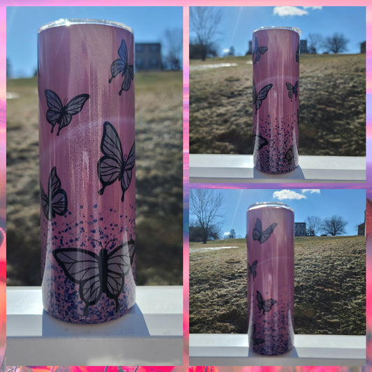 Butterflies 20oz Tumbler