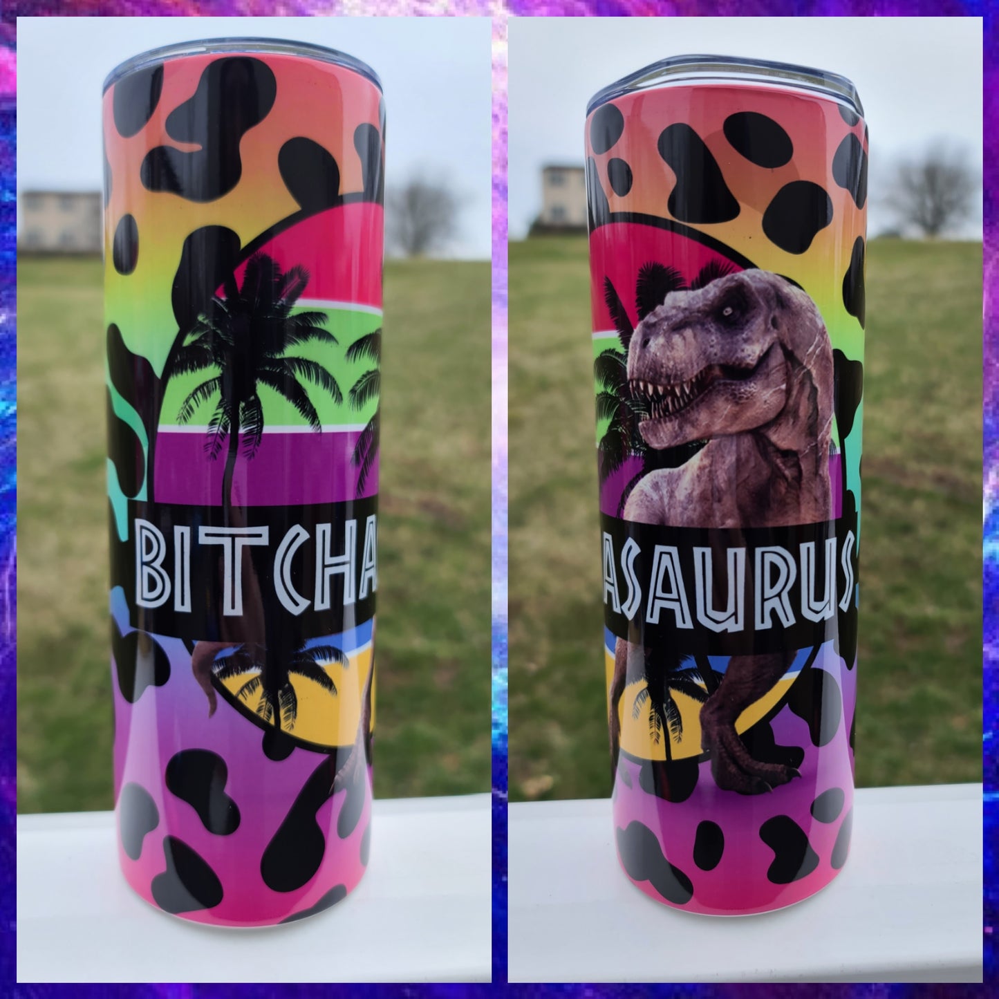 Bitchasaurus 20oz Tumbler