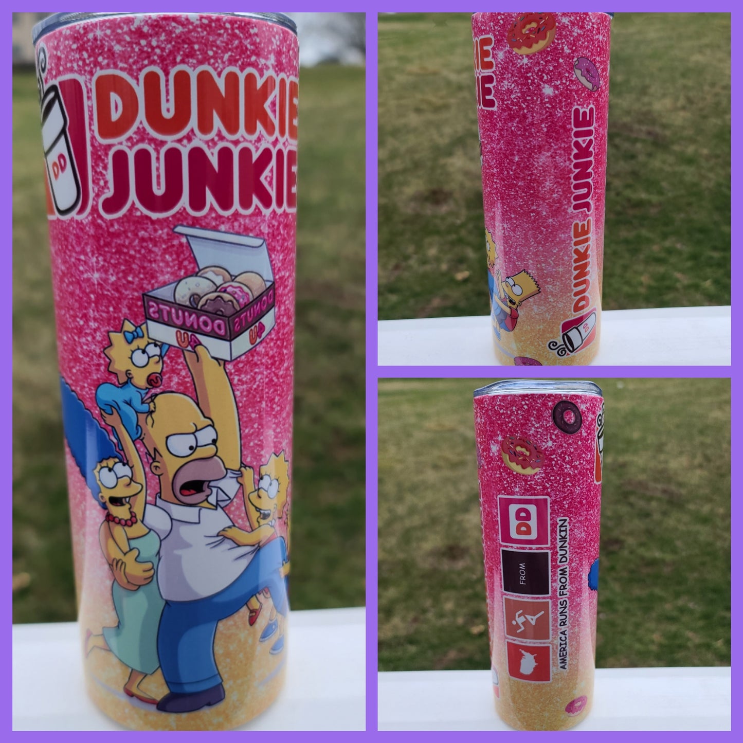 Simpsons Dunkie Junkie 20oz Tumbler