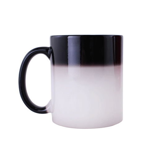 Black Color Changning Mugs